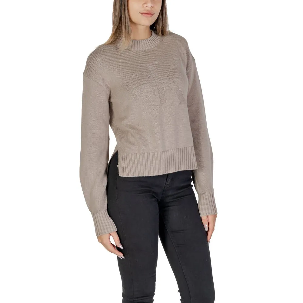 Beige Organic Cotton Sweater