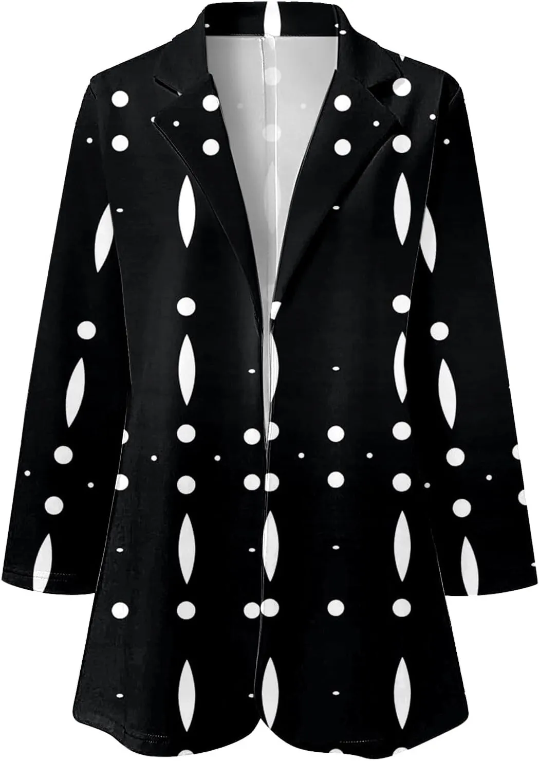 Blazer Jackets Women Open Front Suit Coats Long Sleeve Casual Work Office Blazers 2024 Trendy Business Dress Cardigan
