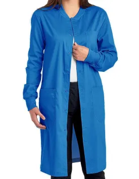 Cherokee Workwear Revolution Unisex 40 Inches Snap Front Lab Coat