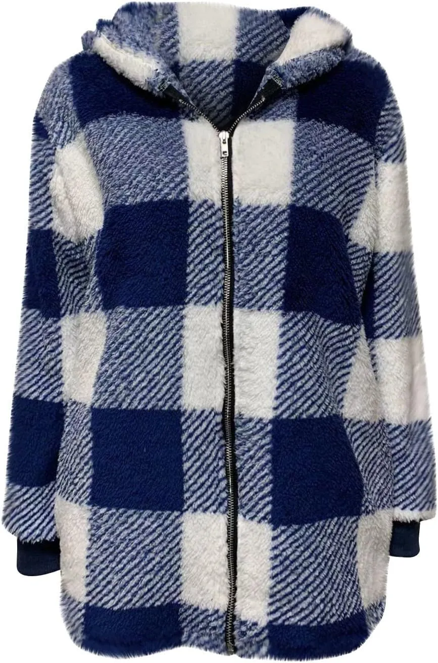 ChicCrate Womens Flannel 2025 Fall Winter Spring Clothes Fashion Casual Clothing