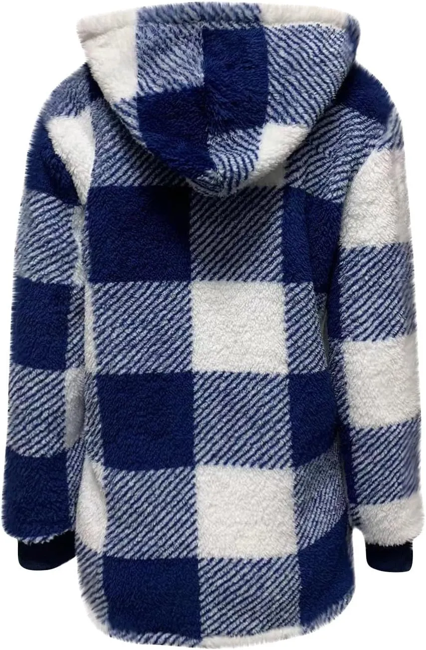 ChicCrate Womens Flannel 2025 Fall Winter Spring Clothes Fashion Casual Clothing