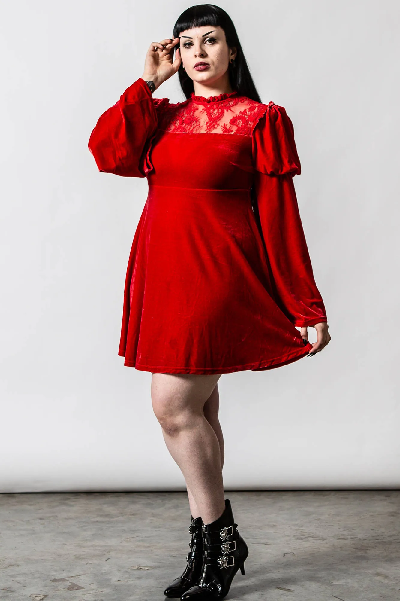 Crimson Kiss Dress [SCARLET]
