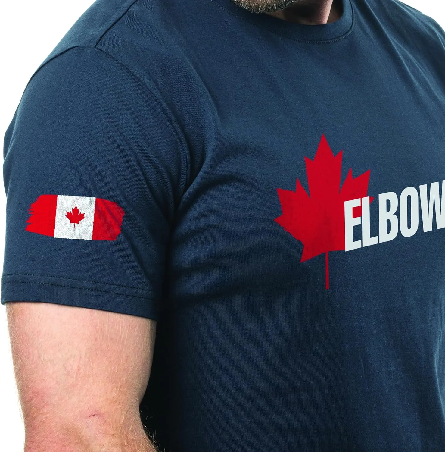Elbows Up Canada T-Shirt True North Strong and Free Canadian Shirt Unisex Tee Men and Women