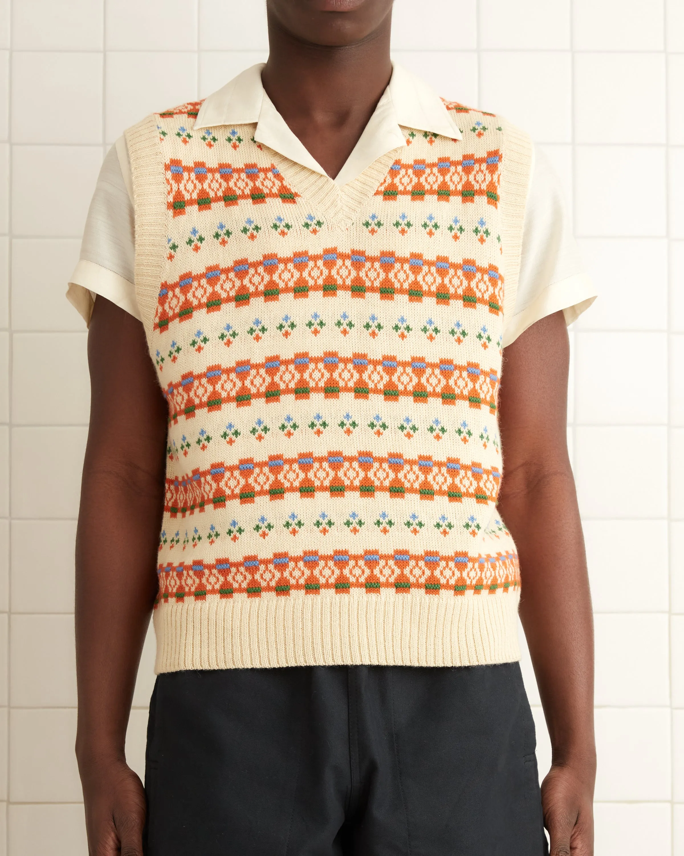 Fauna Jacquard Vest