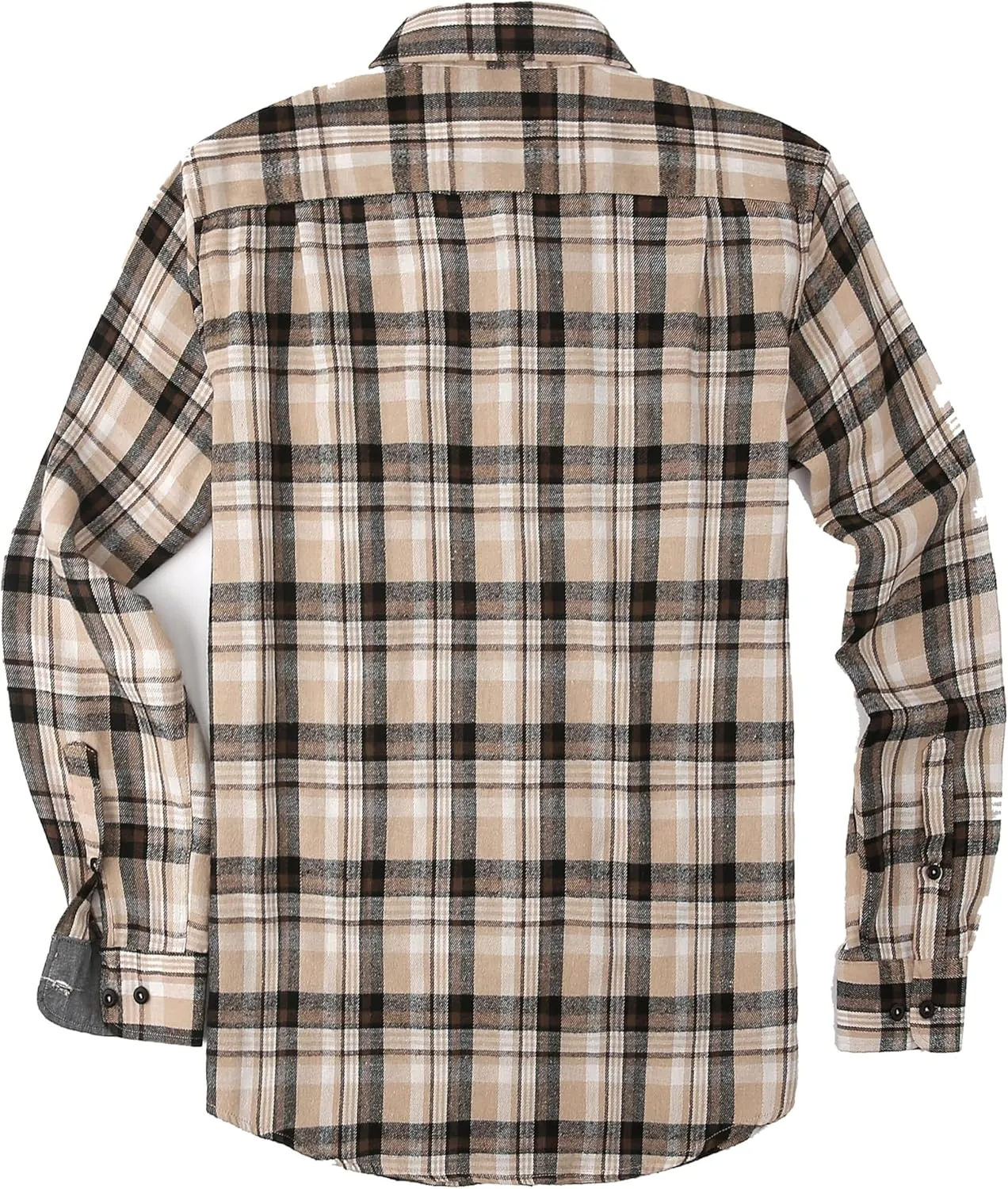 Flannel Shirt for Men Button Down Regular Fit Mens Flannel Shirt Long Sleeve Casual Plaid Flannel Shirt