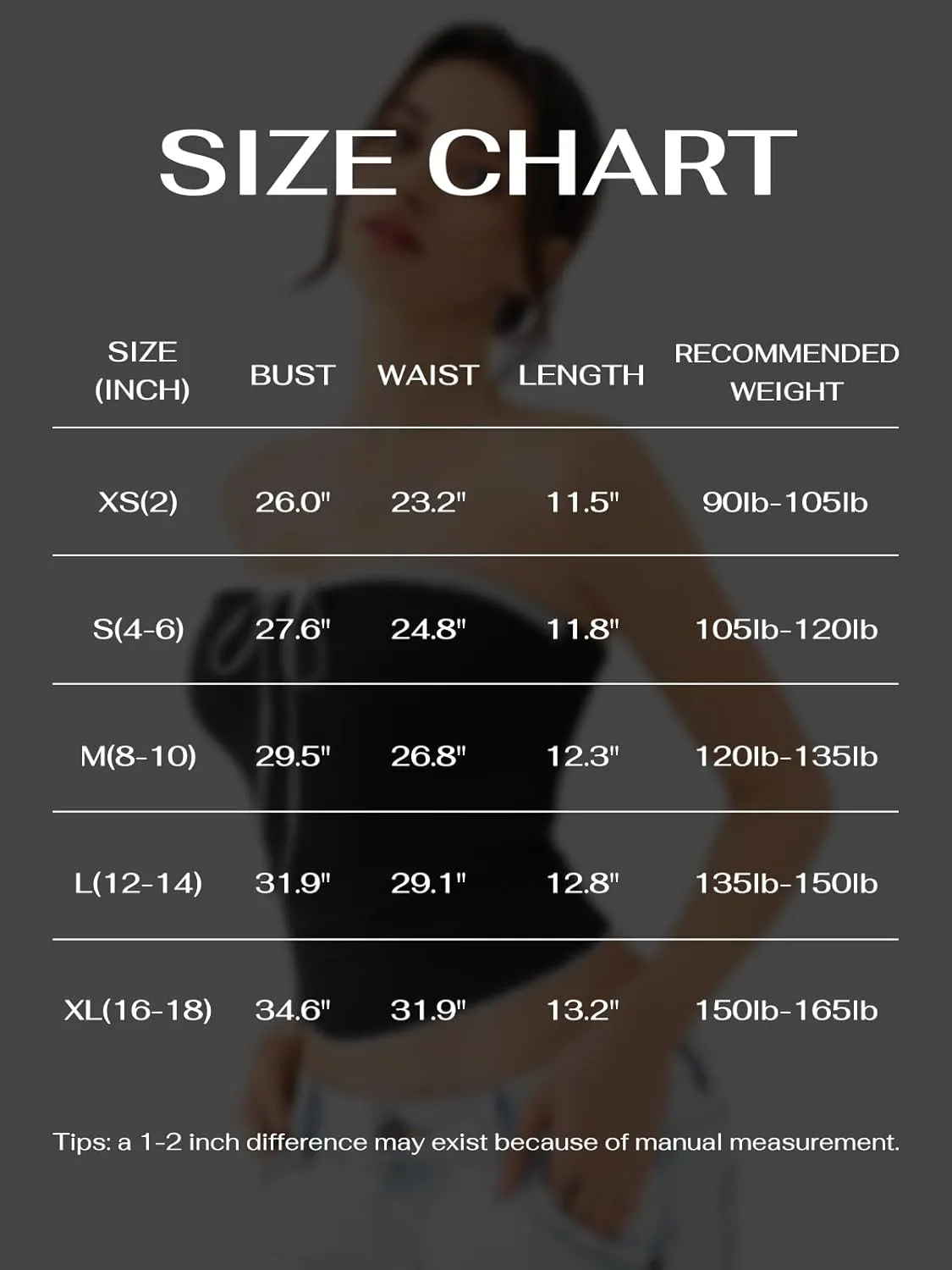 REORIA Women's Y2K Cute Tube Top Double Lined Strapless Backless Sleeveless Crop Top for Summer 2025 Going Out
