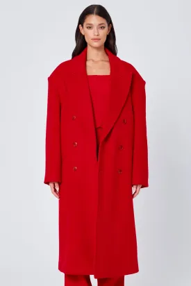 ROZALIA x ATOIR Womens The Coat Chili ROZALIA x ATOIR Womens The Coat Chili