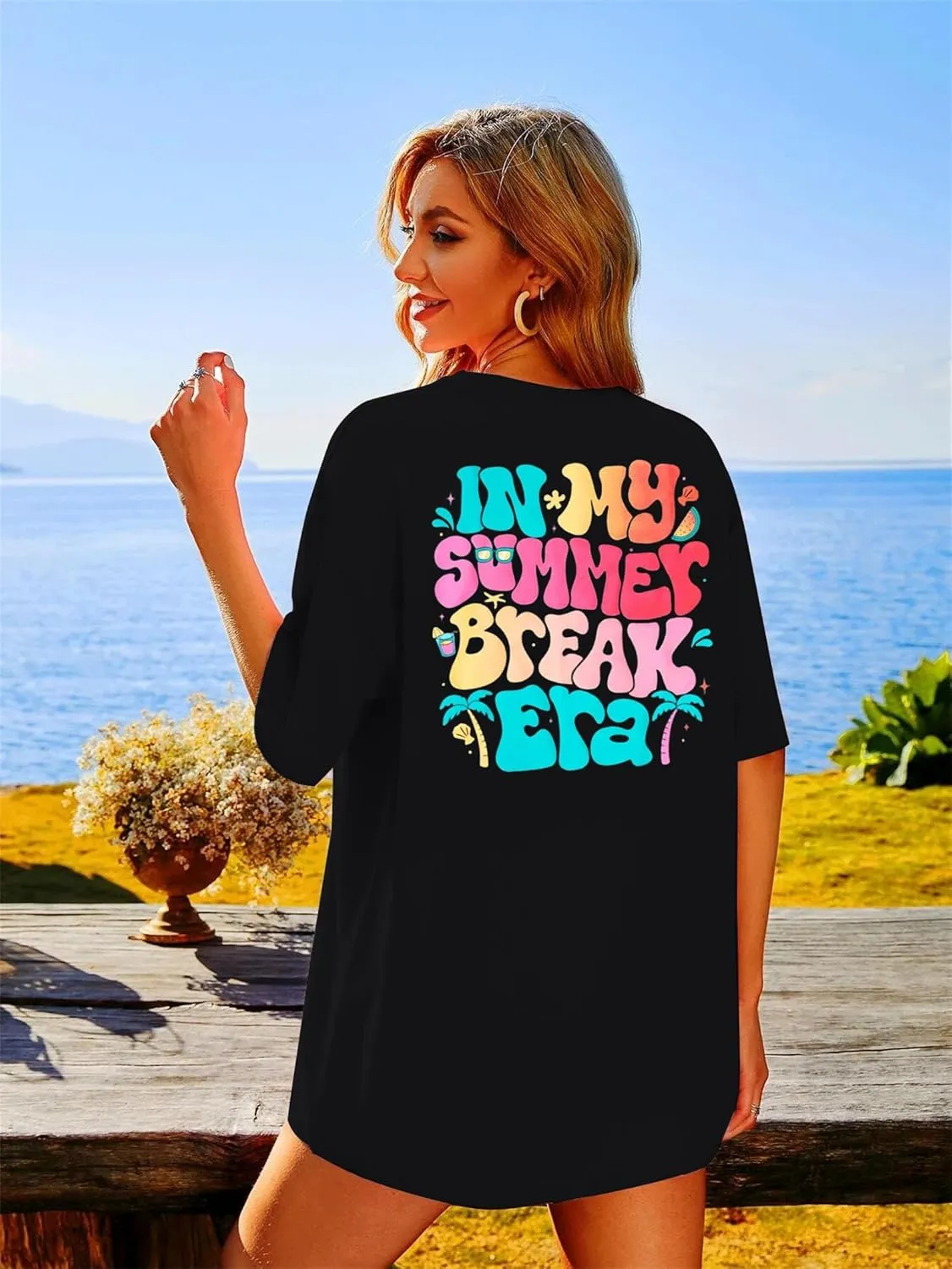 Women Last Day of School Shirt in My Summer Break Era Shirt Teacher T-Shirt School Graduation Tee Tops